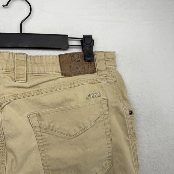 Mountain Khakis pants Men's 36x34 Fits 33x32 Tan Camber 107 Double Knee Outdoor - Picture 8 of 12